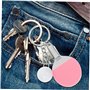 TimoJojo Lot de 3 porte-clés de tennis de table en alliage d'aluminium PP, 1 couleur, taille unique