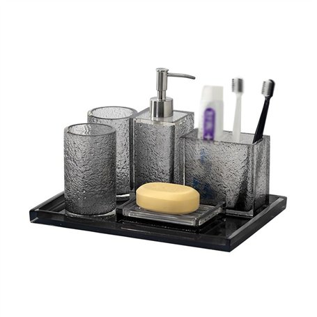 Distributeur Savon Liquide Ensemble de distributeur de savon for la maison Salle de bain Lumière de salle de bain d'hôtel de lux
