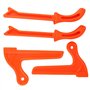 En couleur orange de s curit bloque de empuje poussoir en bois bloque de empuje poussoir de scie bois