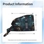 YYHWHJDE Bonnet de travail de nettoyage Future Robot Prints – Doux pour homme et femme, réglable, respirant noir, Noir , Taille 