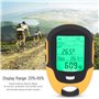 Pwshymi Thermometre de Randonnée, Altimètre Multifonction Récepteur de Navigation GPS Barométrique Numérique pour Camping