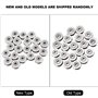20 pièces 1.4mm profond métal V rainure Guide poulie roulement roue Rail roulements à billes roue 3x12x4mm