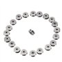 20 pièces 1.4mm profond métal V rainure Guide poulie roulement roue Rail roulements à billes roue 3x12x4mm