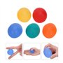 Balles de thérapie à la Main 5 pièces, Compression de la poignée en Silicone, balles de poignée en Forme d'œuf