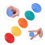 Balles de thérapie à la Main 5 pièces, Compression de la poignée en Silicone, balles de poignée en Forme d'œuf