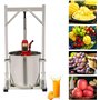 CSYQPDMBDL Pressoir à Fruits Manuel, Fabricant Manuel de jus de presseur de vin de Fruit d'acier Inoxydable avec Le cric hydraul
