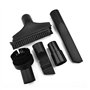 AgaShi Kit de Brosse Anti-poussière for balayeuse sous Vide, pièces de Rechange for appareils ménagers, Compatible avec Karcher 
