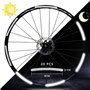 ANWONE Bequille Velo, Béquilles de Vélo Hauteur Réglable en Alliage d'aluminium, Distance Entre Les Trous 18mm ou 40mm pour 4 Tr