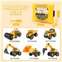 Vanplay 6 en 1 Démonter et Assembler Camion DIY Construction Véhicules Kit pour Enfant Jeu éducatif de Garçons et Filles