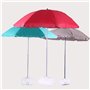 GHMYU Parasols Patio de 1,8 m / 5,9ft Parasol Parapluie de Plage incliné, côtes telles de Soleil 40 Protection pour Le Balcon te