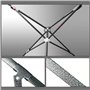 GHMYU Parasols Parasols de Patio extérieur x 2,0 m Parasol de Parapluie Jardin rectangulaire, avec 4 Hauteur réglable pour la Te