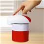 Mskmnkot Ouvre-boîte électrique pour Toute Tailles de canneaux ouvre-batteuse Automatique sans Main sans Main -Batterie Portable