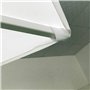 9ft de Jardin rectangulaire Blanc Parasol