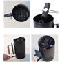 CMLLING Allume-feu au charbon de bois pour barbecue, briquette, allume-feu pour barbecue en plein air, accessoires de boîte de c