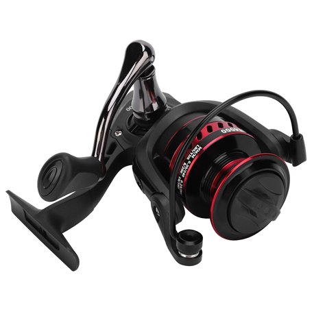 LT4000 Moulinet de Filature de Canne à pêche en métal Moulinet de Ligne de pêche Portable Accessoire de pêche de Radeau à Bascul