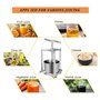 TAIPINGOZ Pressoir à Fruits Manuel, Pressoir A Fruits, Extracteur de jus de Fruits et de vin en Acier Inoxydable