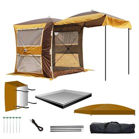QLXYYFC Tente de Camping SUV Tente de Voiture Tente de Coffre SUV Étanche Adaptée À Divers Types de Véhicules pour Diverses Acti