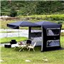 QLXYYFC Tente de Camping SUV Tente de Voiture Tente de Coffre SUV Étanche Adaptée À Divers Types de Véhicules pour Diverses Acti