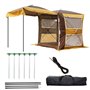 QLXYYFC Tente de Camping SUV Tente de Voiture Tente de Coffre SUV Étanche Adaptée À Divers Types de Véhicules pour Diverses Acti