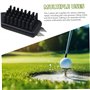 2pcs Boot Brush, Dirt Mud Remover Golf Shoe Cleaner Raide Hristles Shoe Brush with Spike Wrench for Golf Club Groove Randing Sho