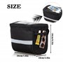 FZSECRIU Sacoche Velo Guidon，Sacoche Guidon Velo，sacoches de Guidon vélo，Panier Velo Avant，Accessoire Velo Electrique Sac Etanch