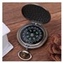 ZHGUIMING Boussole de Navigation Portable en Plein air en Alliage de Zinc Montre de Poche Rabattable Boussole en Plein air Campi