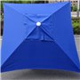 GHMYU Jewelry 6,6 Pieds /2,0 m Wares de Jardin Parasol Parasol, carré de Soleil Couvreur légèrement résistant aux UV Facile à Ou