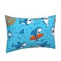 Taie d'oreiller motif baleine sous-marine pour salon, printemps, ferme, décoration de maison