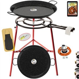 COMBOI Kit brûleur à paella gaz butane 50 cm