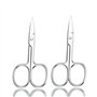 Audentiax Ciseaux à ongles et cuticules (Pack de 2) - Outil professionnel pour manucure et pédicure