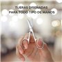 Audentiax Ciseaux à ongles et cuticules (Pack de 2) - Outil professionnel pour manucure et pédicure, coupe ongles précis pour ma