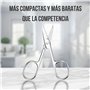 Audentiax Ciseaux à ongles et cuticules (Pack de 2) - Outil professionnel pour manucure et pédicure, coupe ongles précis pour ma