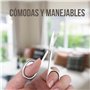 Audentiax Ciseaux à ongles et cuticules (Pack de 2) - Outil professionnel pour manucure et pédicure, coupe ongles précis pour ma