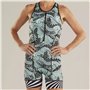 Combinaison de cyclisme femme Triathlon sans manches vêtements combinaison été combinaison à séchage rapide combinaison d'équita