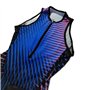 Combinaison de cyclisme femme Triathlon sans manches vêtements combinaison été combinaison à séchage rapide combinaison d'équita