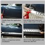 WWJZSZPB Décalcomanies pour Voitures pour Megane 2 3 4 RS MK2 MK3 MK4 Turbo GT,Custom Porte Côté Jupe Rayures Autocollants Stick
