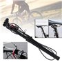CHICIRIS Tige de Selle réglable vélo en Alliage d'aluminium Strudy 0 100mm/0 3.9in Suspension pour VTT(27.2mm)-Tige De Réglable