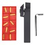 MGEHR1616-2 100mm outil de coupe de tour outil de séparation de tour à métaux porte-outil de tournage de tour CNC + 10 pièces MG
