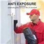 Housses de pluie pour sonnette, Boîte de Protection Solaire pour Sonnette Extérieure, Housse de Pluie pour Prise En Métal pour c