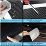 OOzie 4 Pièces Protecteur de Seuil de Porte de Voiture pour DS Spirit DS3 DS4 DS4S DS5 DS 5LS DS6 DS7,Plinthes pour Auto Plaques