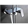 Pièces de plomberie de salle de bain et cuisine de marque IMEX, chrome (argenté) (P-54)