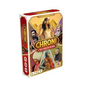Blackrock Games CHRONI - Histoire du Monde - Nelle édition - on The GO Edition - Jeu de société - Jeu Histoire - 1 à 6 Joueurs -