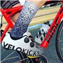Chaussettes De Sport Homme Silicone Antidérapante Summer Aero Ligne White Cyclisme Sports Sports Running Chaussettes-Spot Noir E