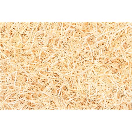 MOMO FING Encens - 500 g Laine de bois standard certifié Qualité Certifié PEFC - Très clair décoration matériau Garnissage - 1 s