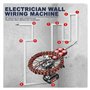 Machine De Câblage Mural pour électricien, Extracteur De Câbles, Enfile-Tuyau Caché pour électricien, Machine à Fileter Automati
