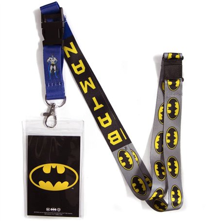 Ata-Boy DC Comics Cordon porte-badge Batman pour badges d'identité – Cadeaux et marchandises Batman