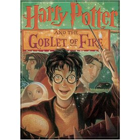 Ata-Boy Couverture de Livre Harry Potter et la Coupe de feu Aimant pour réfrigérateurs et casiers 6