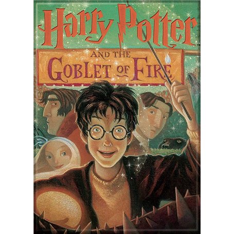 Ata-Boy Couverture de Livre Harry Potter et la Coupe de feu Aimant pour réfrigérateurs et casiers 6