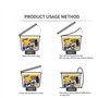 Natruth Lot de 6 boîtes absorbantes d'humidité au charbon actif pour placard, déshumidificateur de placard, éliminer les odeurs,