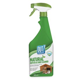 OUT! Nettoyant en spray pour cage et clapier